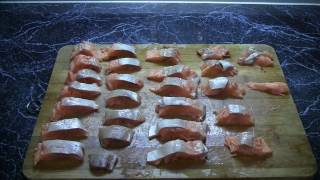 Как приготовить малосольное филе горбуши дома(Дневник рыболова)