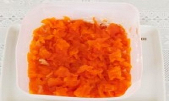 морковь вареная
