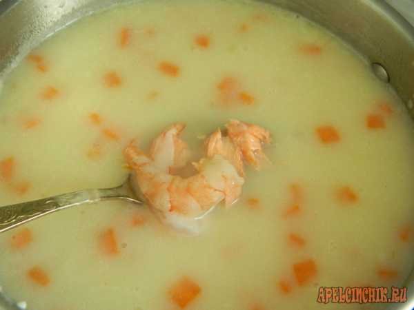 Суп с форелью с сливками рецепт с фото