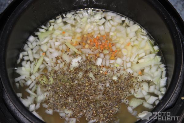 Рыбный суп из горбуши с крупой фото
