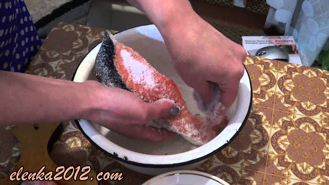 как посолить красную рыбу кету в домашних условиях простой рецепт