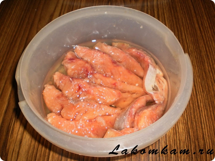 Рецепт засолки красной рыбы кусочками домашних условиях 106