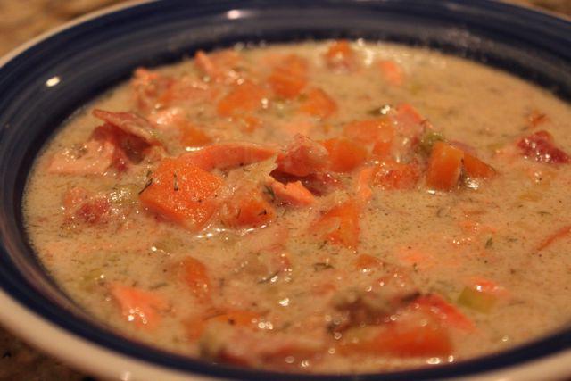суп рыбный из горбуши рецепт 