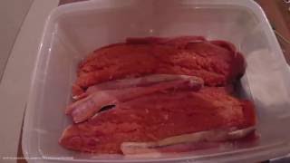 Как вкусно засолить горбушу, кету, форель и другую красную рыбу (архивное видео)