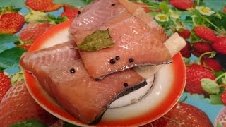 Засолка красной рыбы Рецепт как приготовить блюдо пошагово вкусно домашние классический быстро видео