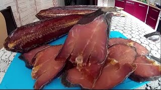 БАЛЫК, классический рецепт, приготовления настоящего балыка из красной рыбы,Балык из лосося