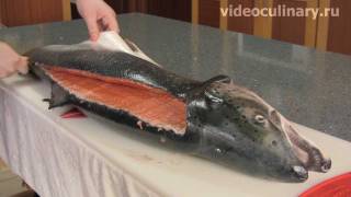 Разделка лососёвых рыб - Рецепт Бабушки Эммы
