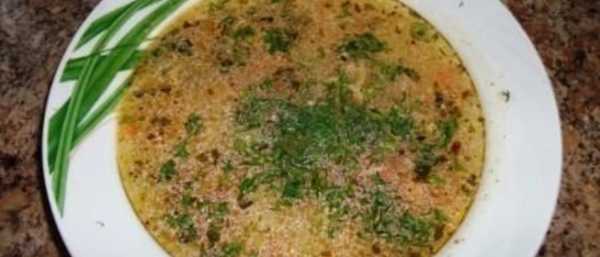Рыбный суп из форели с пшеном рецепт с фото